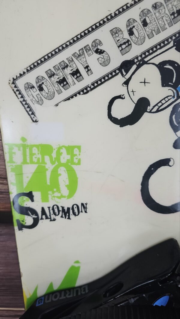 Snowbord SALOMON fierce 140cm sa vezom - Image 4