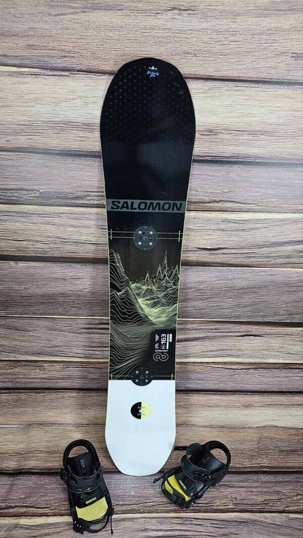 Snowbord SALOMON super eight 163cm sa vezom - Image 2
