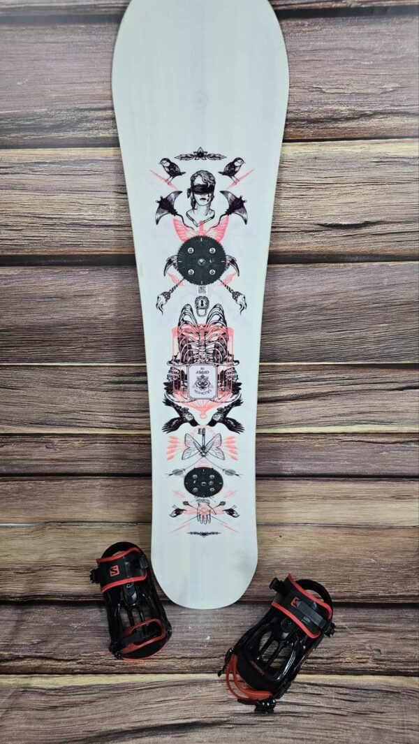 Snowbord SALOMON oypsy 138cm sa vezom - Image 3