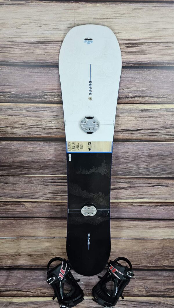 Snowbord SALOMON super8 151cm sa vezom - Image 2