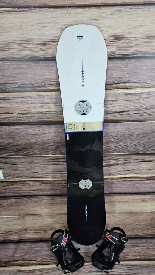 Snowbord SALOMON super8 151cm sa vezom - Image 3