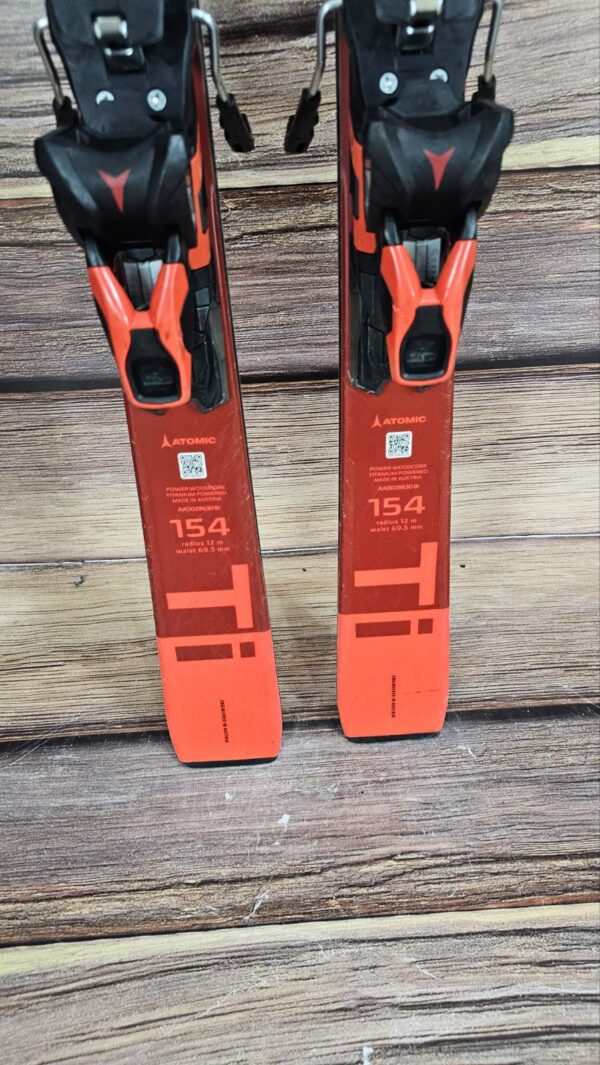 Skije ATOMIC redster TI 154cm - Image 4