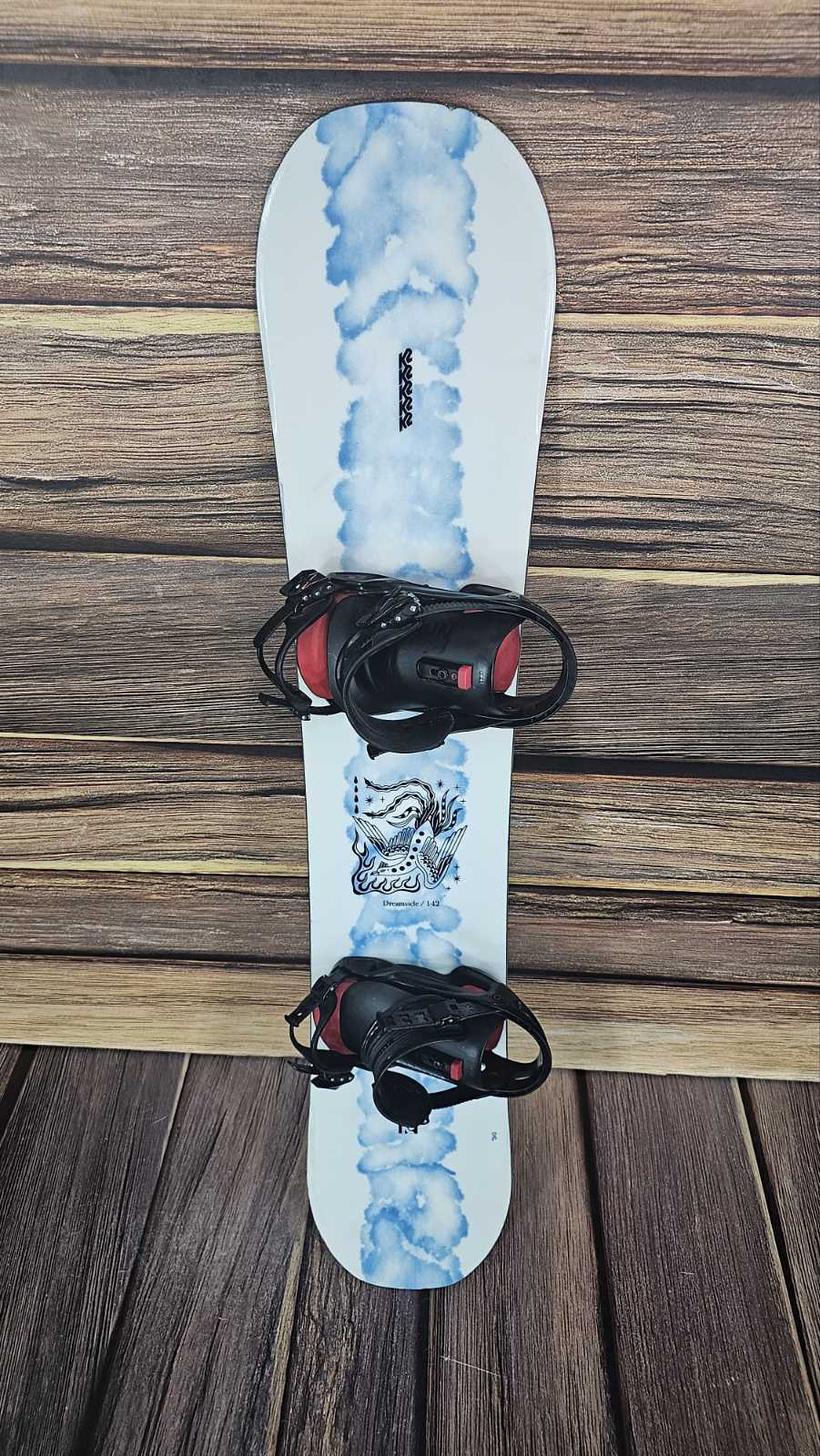 Snowbord K2 dreamsicle/b 142cm - Слика 2