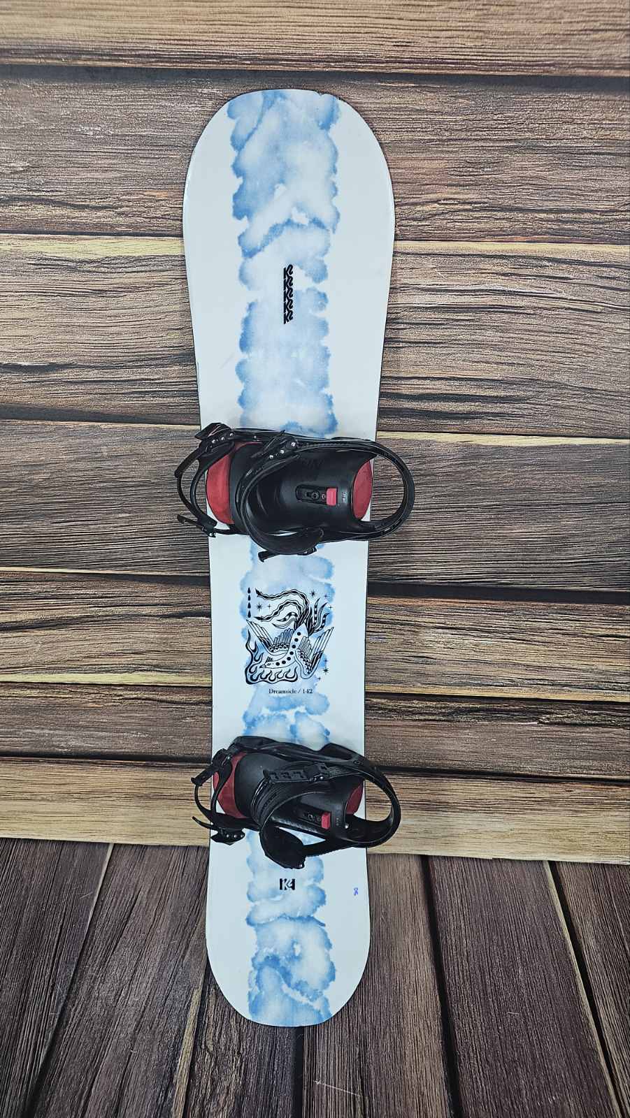 Snowbord K2 dreamsicle/b 142cm - Слика 3