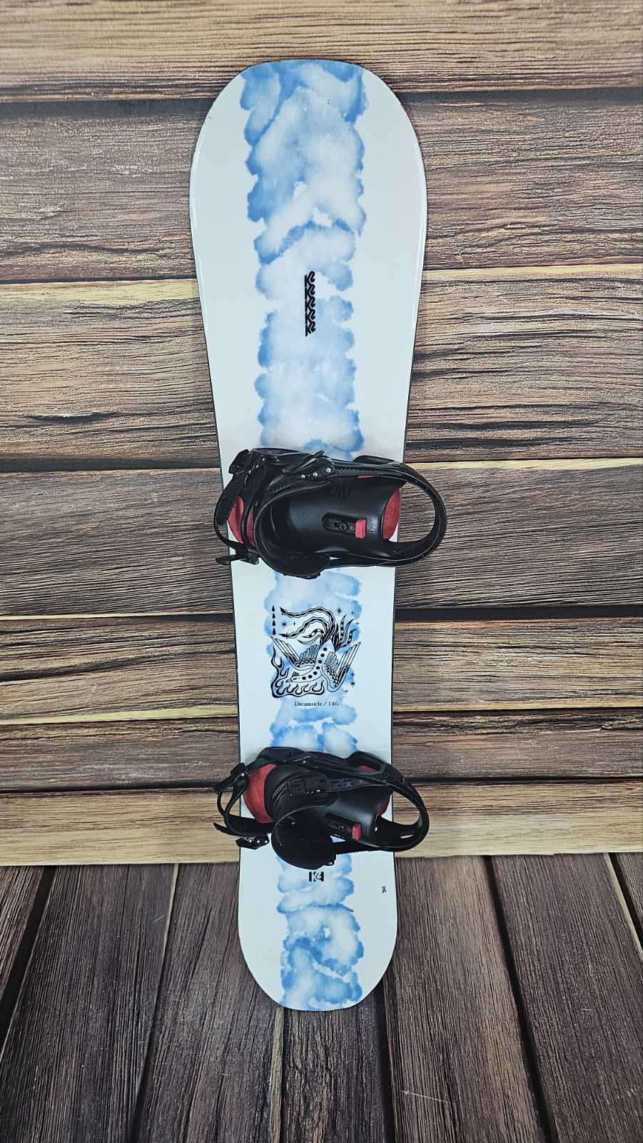 Snowbord K2 dreamsicle 146cm sa vezom - Слика 2