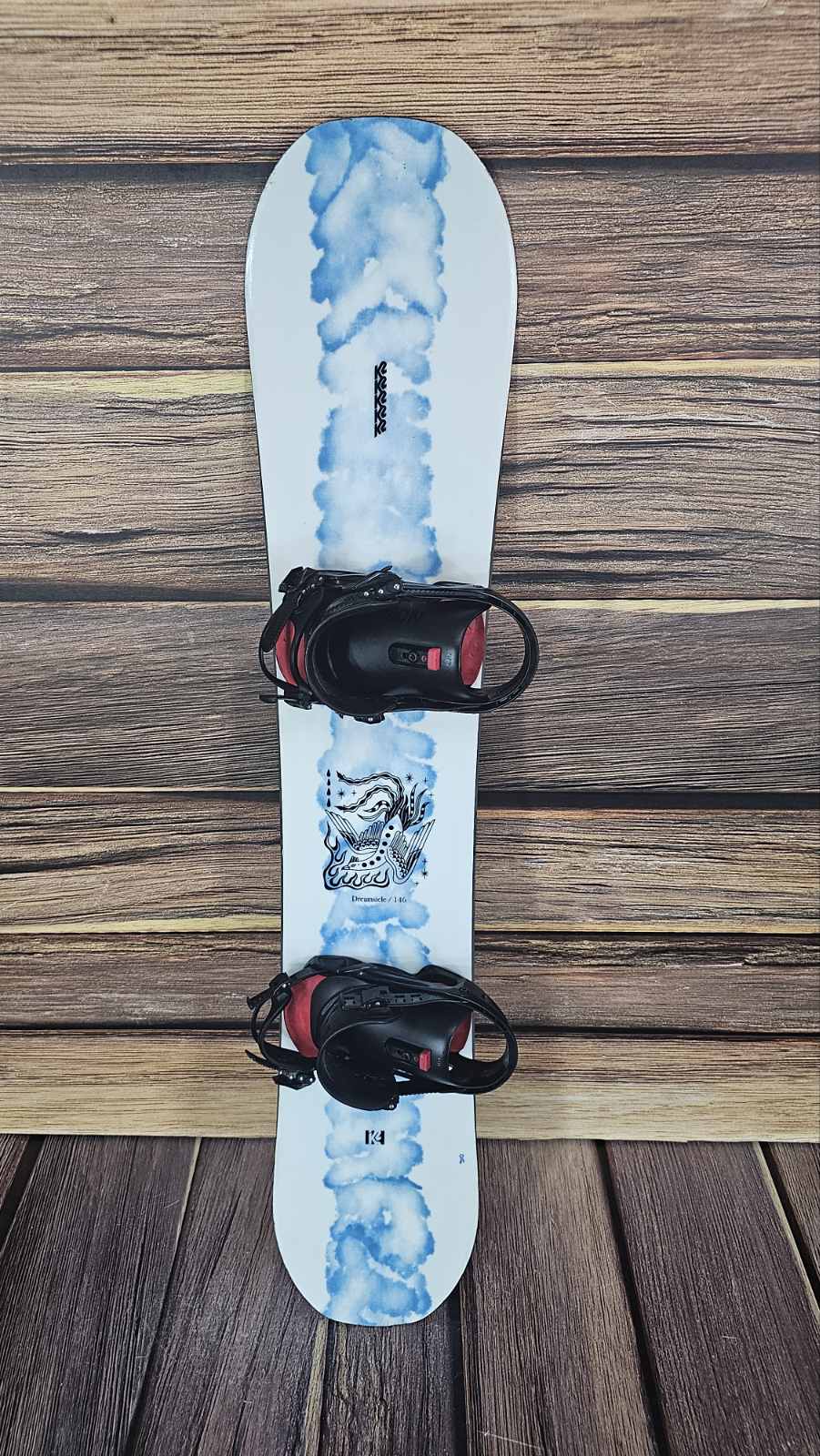Snowbord K2 dreamsicle 146cm sa vezom - Слика 3