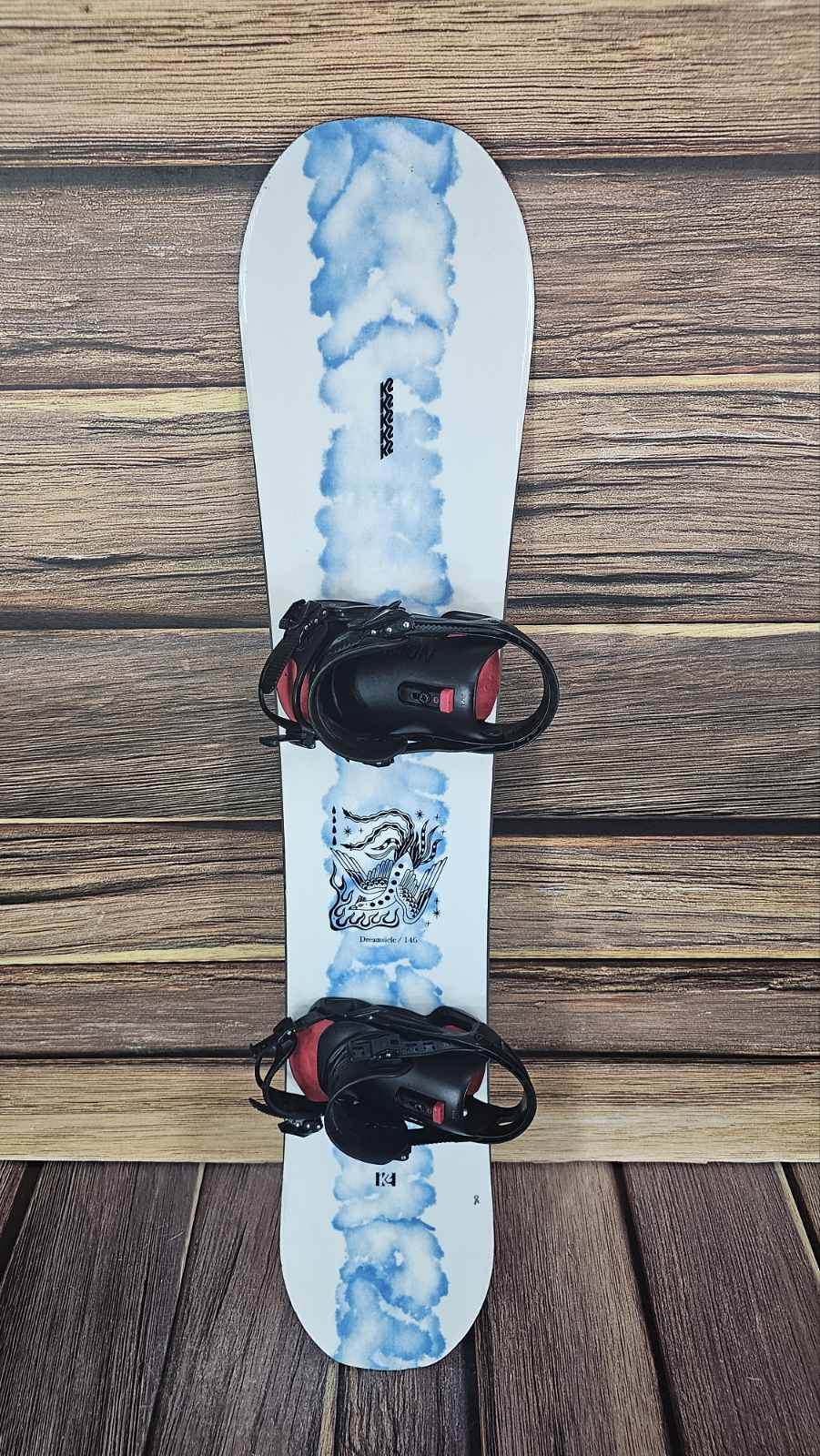 Snowbord K2 dreamsicle 146cm sa vezom - Слика 4