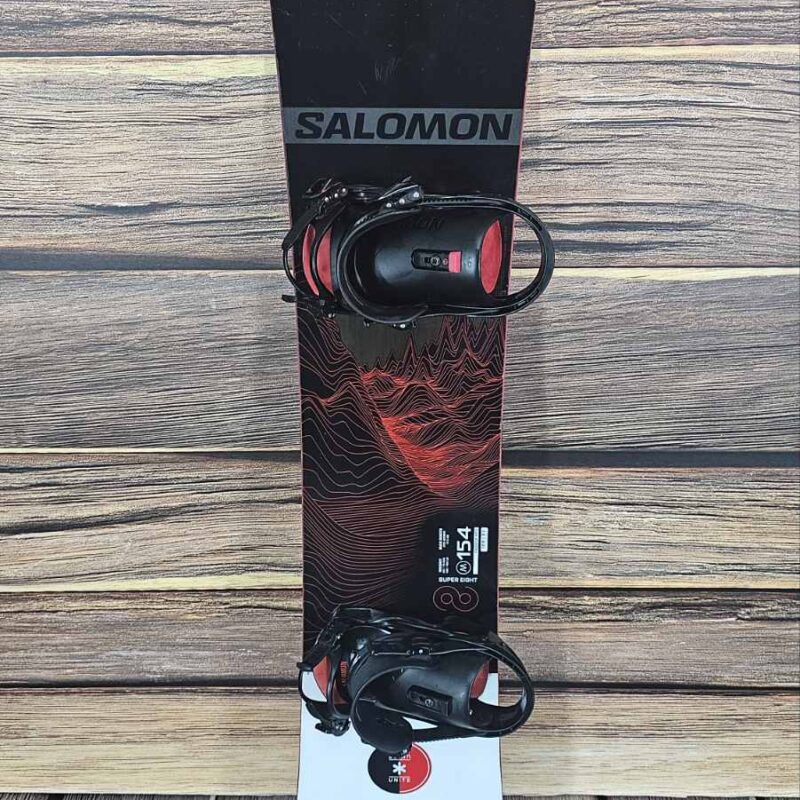 Snowbord SALOMON super8 154cm sa vezom