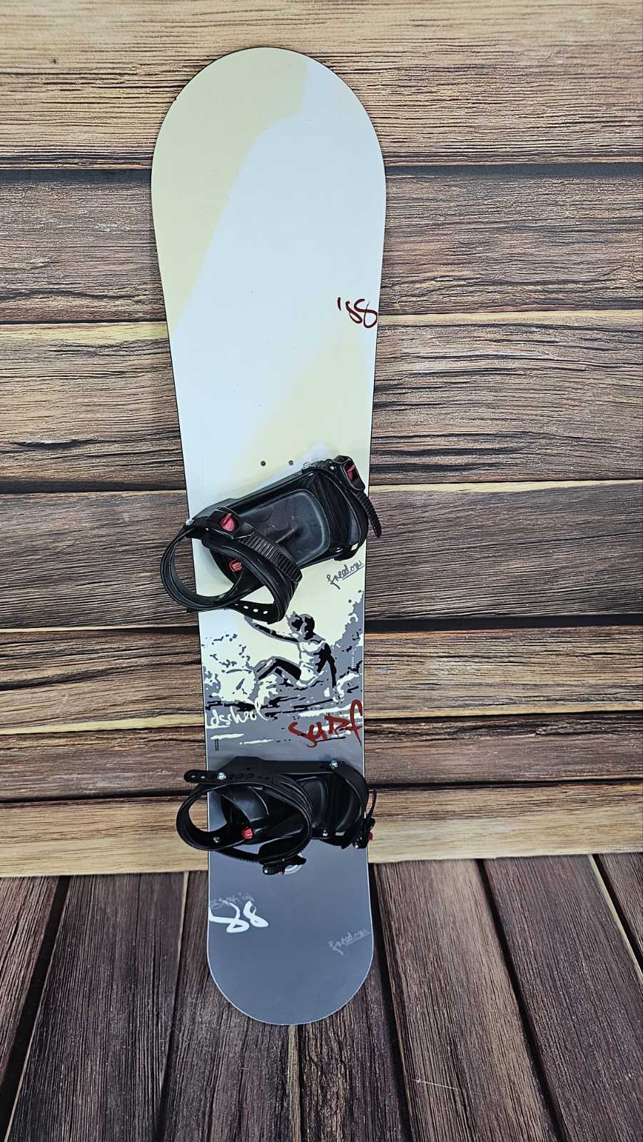 Snowbord FREEDOM 155cm sa vezom - Слика 2