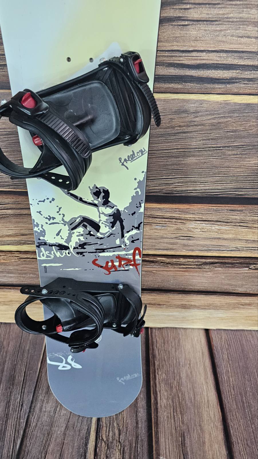 Snowbord FREEDOM 155cm sa vezom - Слика 5