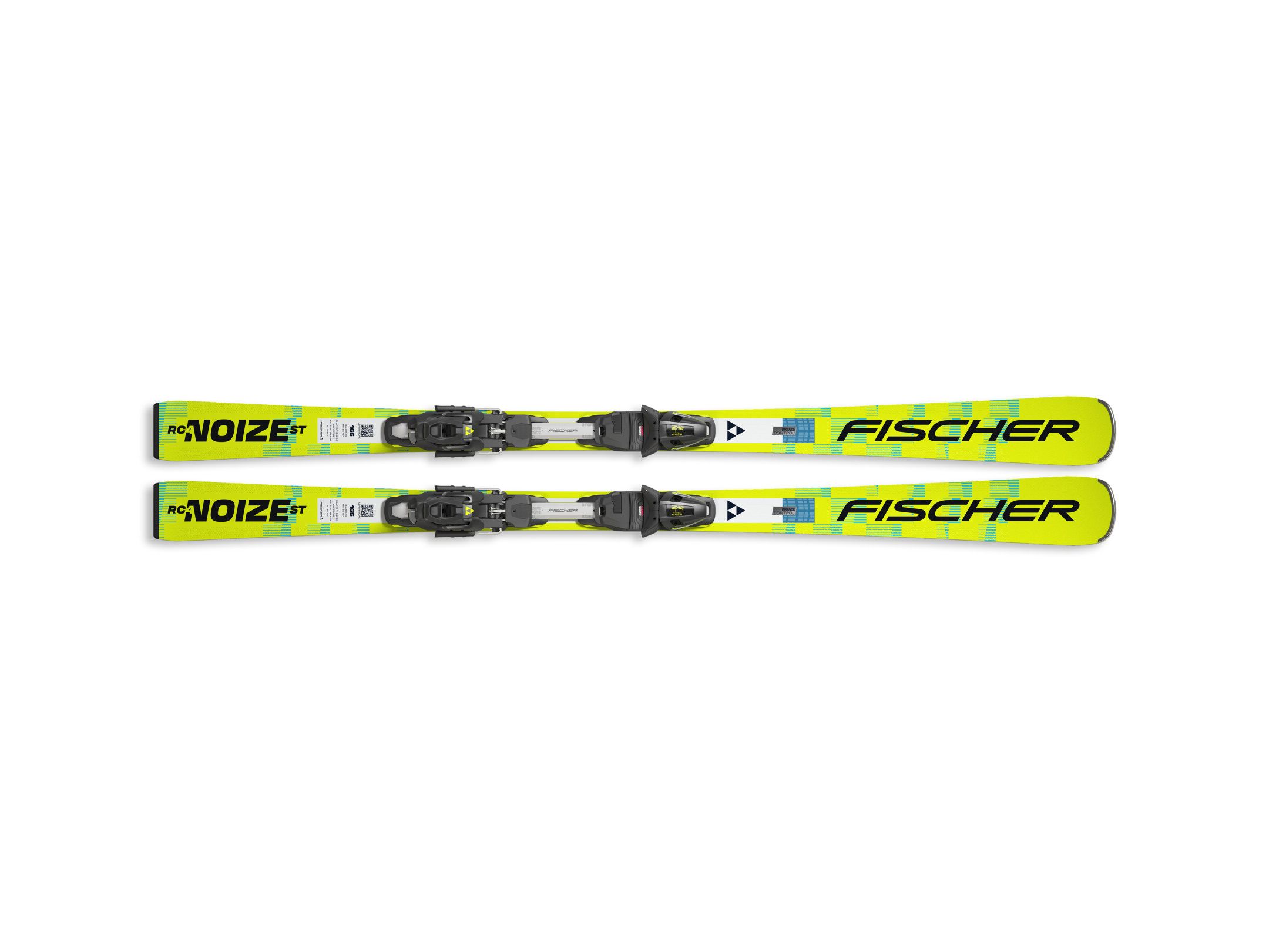 Skije FISCHER RC4 NOIZE ST YELLOW+ VEZ Z12 160,170cm